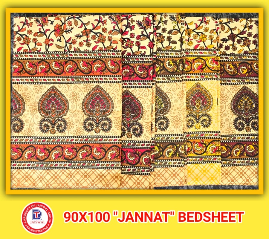 90x100 JANNAT BEDSHEET